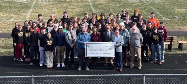 Skyline National Bank donates $100,000 to support Floyd track renovation