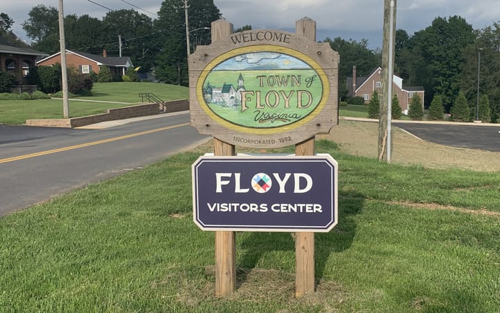 Floyd named Top Tiny Adventure Town
