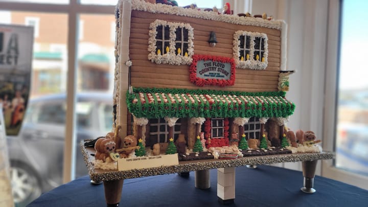 Vote now in the 2025 Gingerbread House Contest